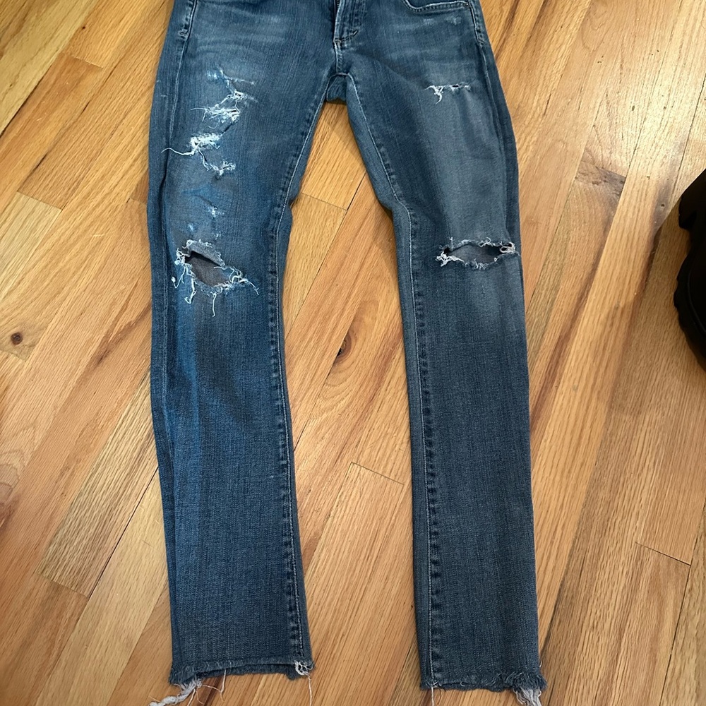 Citizens Of Humanity Faded Denim Jeans